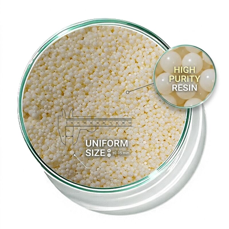 ACD-500 Chelating Resin Pharmaceutical Manufacturing Water Purification Calcium Magnesium Removal