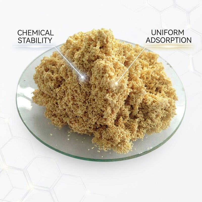 ACD-500 Amino Phosphate Chelating Resin High Exchange Capacity Calcium Magnesium Aluminum Removal