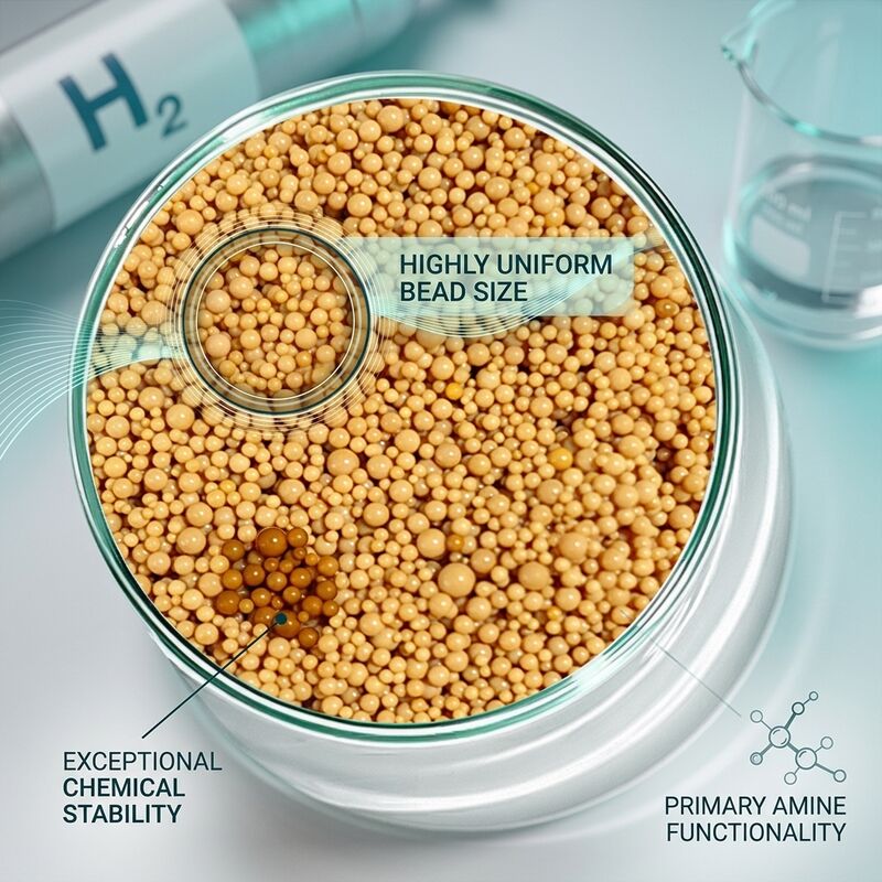 Sphelite ASD-35 Primary Amine Resin Hydrogen Purification for Syngas CO2 Removal